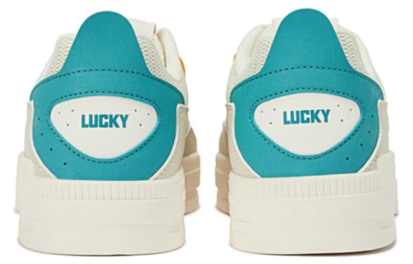 Lookbook 361° 防滑耐磨 低幫 板鞋 男款 白綠