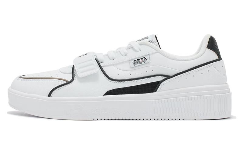361° Low Top Skateboard Shoes 'White Black' 672316619-2