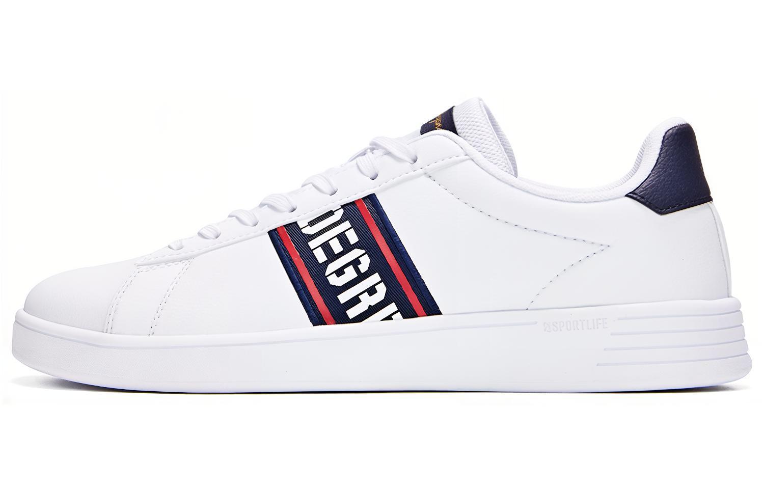 361° Low Top Skateboard Sneaker 'White Blue' 571936603-8
