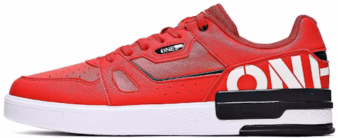 361° Low Top Skateboard Sneakers 'Red Black' 572016609-3 361° Low Top Skateboard Sneakers 'Red Black' 572016609-3