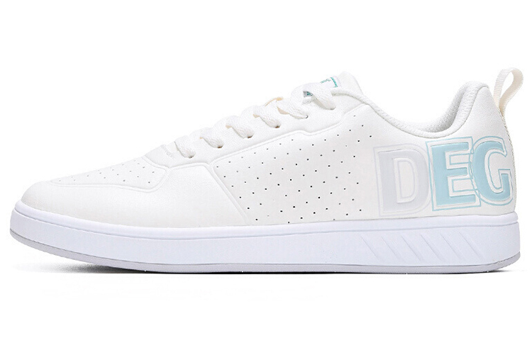 361° Low Top Skateboard Sneakers 'White Green' 672026604-2