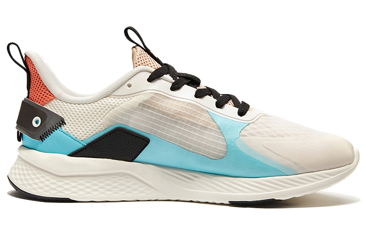 Order 361° 防滑耐磨透氣 低筒 運動休閒鞋 男款 白藍