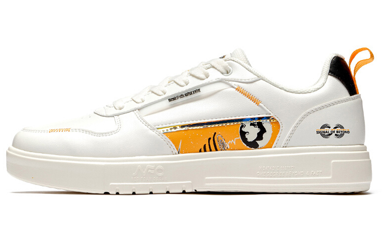 361° Low Top Sneaker 'White Yellow' 672036607-2
