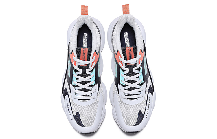 Lookbook 361° Ademend Mesh Comfortabele Sneakers ''Grijs Blauw'' 572026760-30