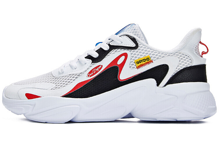 361° Mesh Casual Shoes 'White Black' 672026760-1