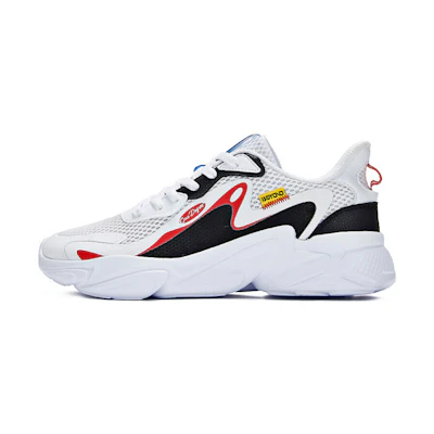 361° Mesh Casual Shoes 'White Black'