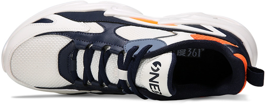 361° Mesh Low Top Casual Running Shoes 'Blue White' 671936783F-6 Lookbook 361° Mesh Low Top Casual Running Shoes 'Blue White' 671936783F-6