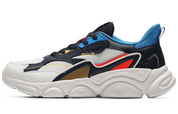 361° Mesh Soft Sole Running Shoe 'White Blue' 672032244-5