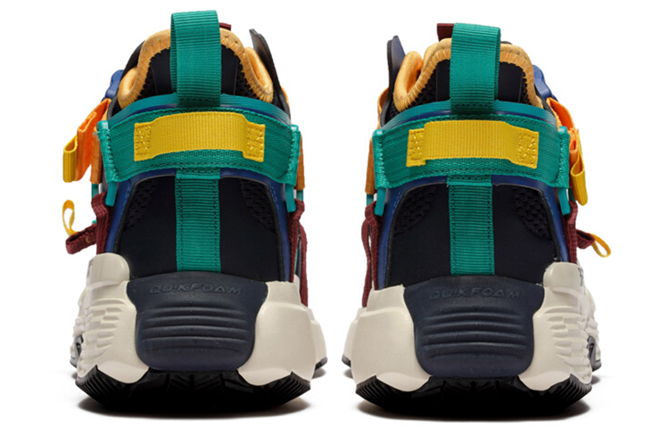 Lookbook 361° 防滑耐磨 時尚中筒運動休閒鞋 灰藍