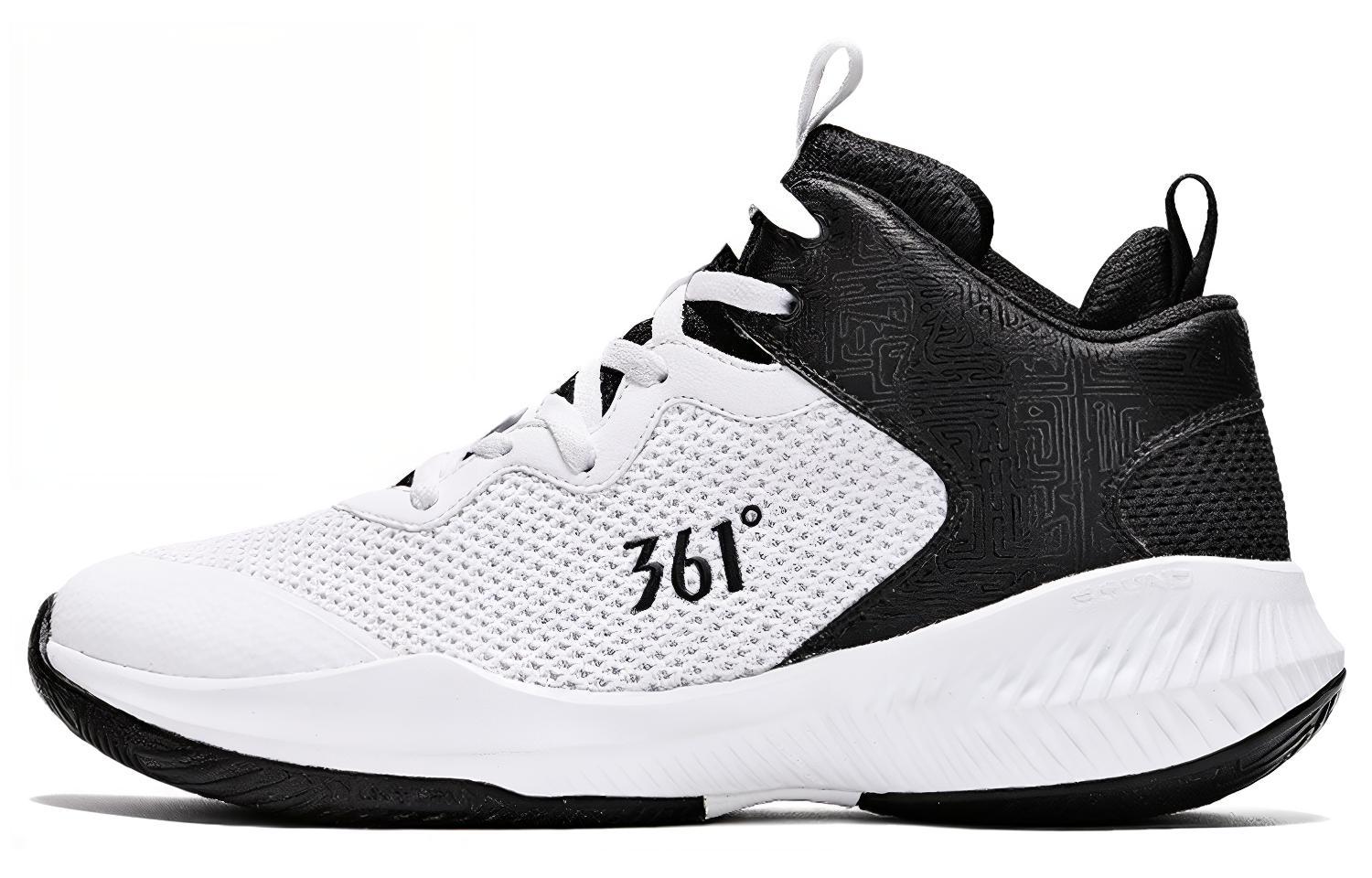 361° Mid-Top 'White Black' 672021111-1