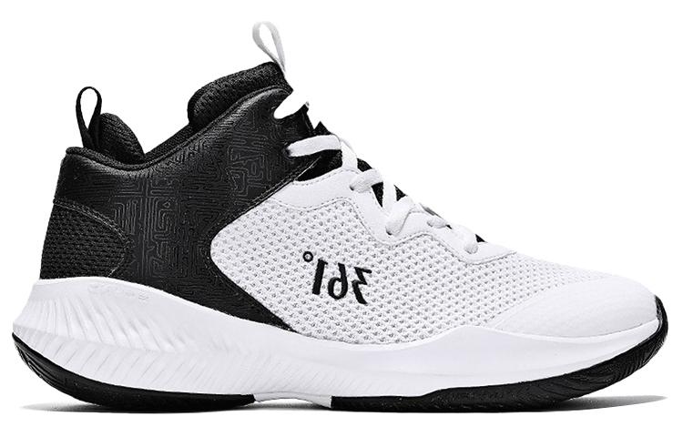 Order 361° Mid-Top 'White Black' 672021111-1