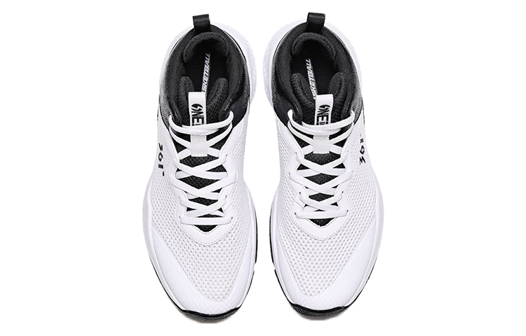 Lookbook 361° Mid-Top 'White Black' 672021111-1