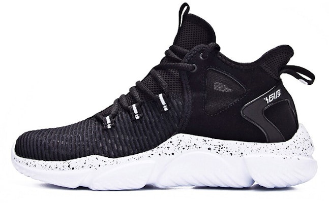 361° Mid-Top Basketball Sneakers 'Black White' 571921111-3 Buy 361° Mid-Top Basketball Sneakers 'Black White' 571921111-3