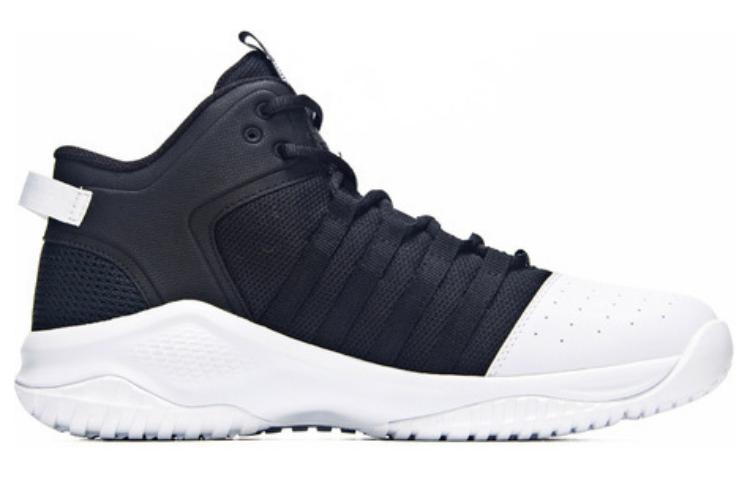 Order 361° Mid-Top Basketball Sneakers 'Black White' 671831107-3