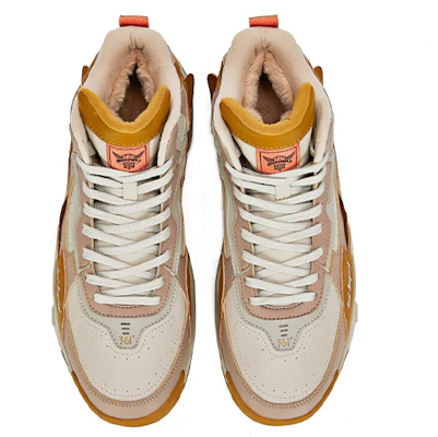 361° Mid-Top Casual Sneaker 'Grey Brown Fleece' 671941105A-3 Lookbook 361° Mid-Top Casual Sneaker 'Grey Brown Fleece' 671941105A-3