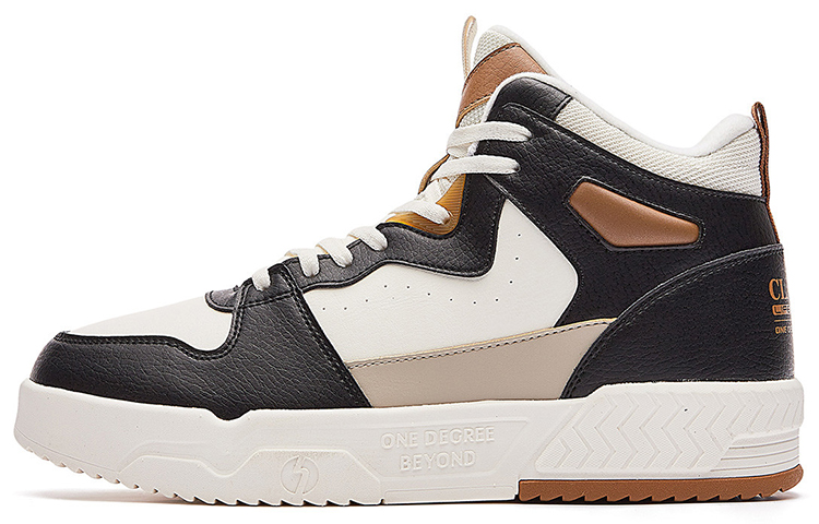 361° Mid-Top Casual Sneaker 'White Black' 672146613B-7