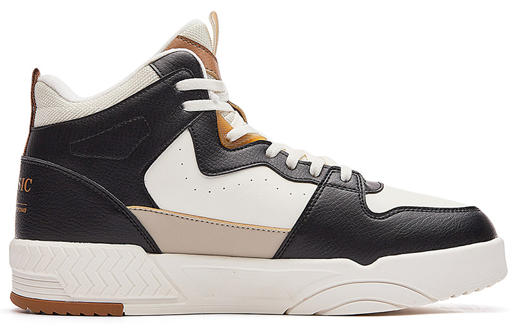 Order 361° Mid-Top Casual Sneaker 'White Black' 672146613B-7