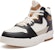 Kasual Sniker 361° Mid-Top 'Putih Hitam' 672146613B-7