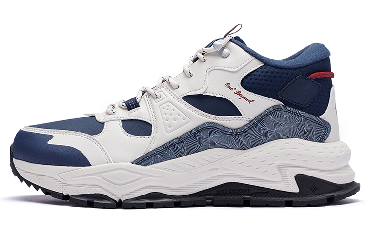 361° Mid-Top Outdoor Sneaker 'Beige Blue' 572246704B-4