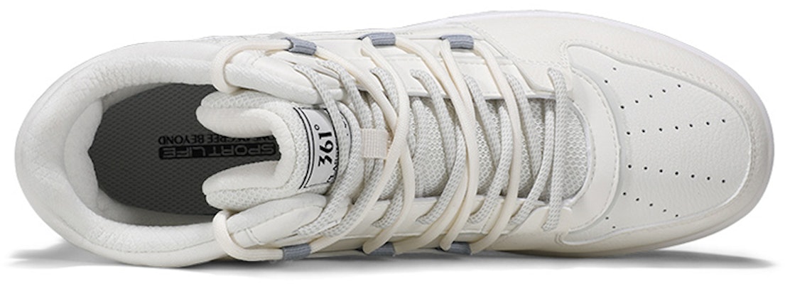 361° Mid-Top Skate Shoe 'Feather White' 672146607F-1 Lookbook 361° Mid-Top Skate Shoe 'Feather White' 672146607F-1