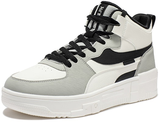 361° Mid-Top Skate Shoe 'White Grey' 672236616V-3 Order 361° Mid-Top Skate Shoe 'White Grey' 672236616V-3