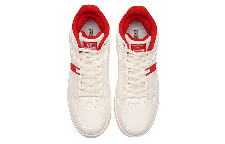 Order 361° Mid-Top Skateboard Sneakers 'White Red' 572046608-1