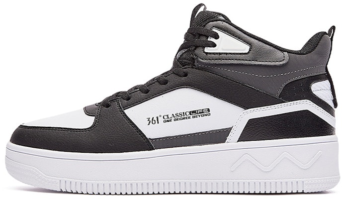 361° Mid-Top Sneakers 'White Black' 672146609B-7 Buy 361° Mid-Top Sneakers 'White Black' 672146609B-7