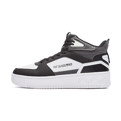 361° Mid-Top Sneakers 'White Black'