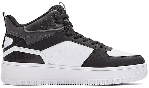 361°ミッドトップスニーカー 白黒 672146609B-7 Order 361°ミッドトップスニーカー 白黒 672146609B-7