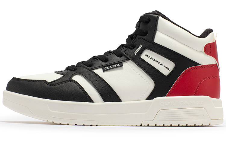 361° Mid-Top Sneakers 'White Black' 672246601F-3