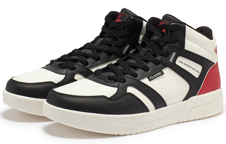 Lookbook 361° Mid-Top Sneakers 'White Black' 672246601F-3