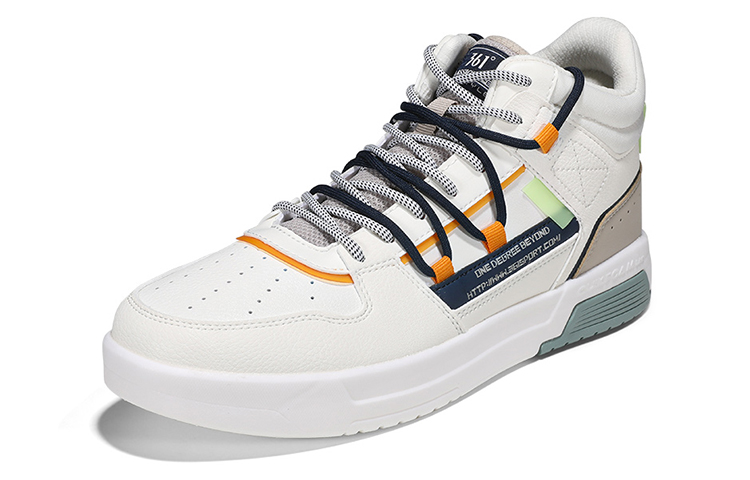 Order 361° ミッドトップ『ベージュレザー』672146607F-3 672146607F-3