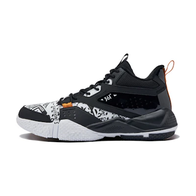 361° Mid Top 'Black White'