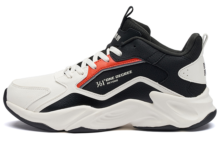 361° Mid Top 'Feather White Obsidian Black' 572146724A-1