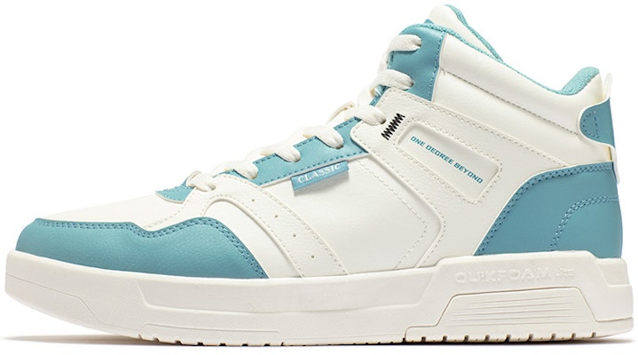 361° Mid Top Skate Shoes 'White Blue' 672246601F-1 Buy 361° Mid Top Skate Shoes 'White Blue' 672246601F-1