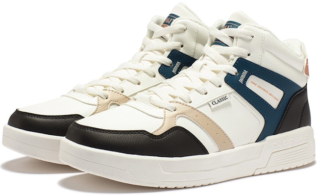 361° 미드탑 스케이트 슈즈 (화이트/블루) 672246601F-2 Lookbook 361° 미드탑 스케이트 슈즈 (화이트/블루) 672246601F-2