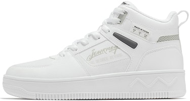 361° Mid Top Sneaker 'White Grey' 672236606F-1 361° Mid Top Sneaker 'White Grey' 672236606F-1