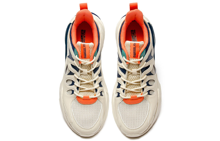 Order 361° NFO 靈眸 舒適緩震 透氣 低筒 運動休閒鞋 男款 奶油色