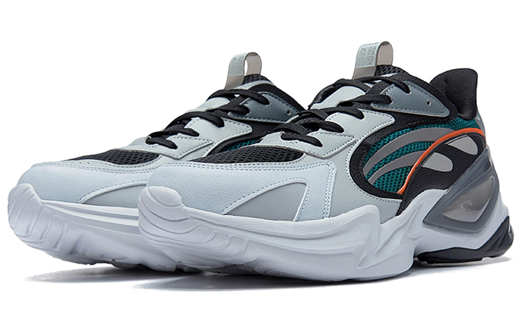 Order 361° NFO テック快適衝撃吸収ランニングシューズ 灰黒 572116760-7