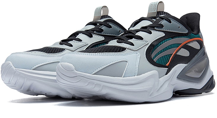 361° NFO 'Tech Comfort Shock-Absorbing Running Shoes Grey Black' 572116760-7 Order 361° NFO 'Tech Comfort Shock-Absorbing Running Shoes Grey Black' 572116760-7