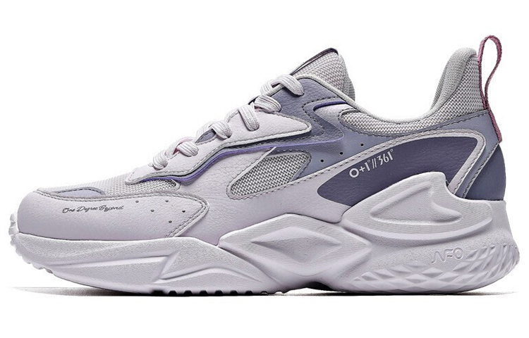 361° NFO 'Tech Fashion Low-Top Dad Shoes Grey Purple' 682036799-2