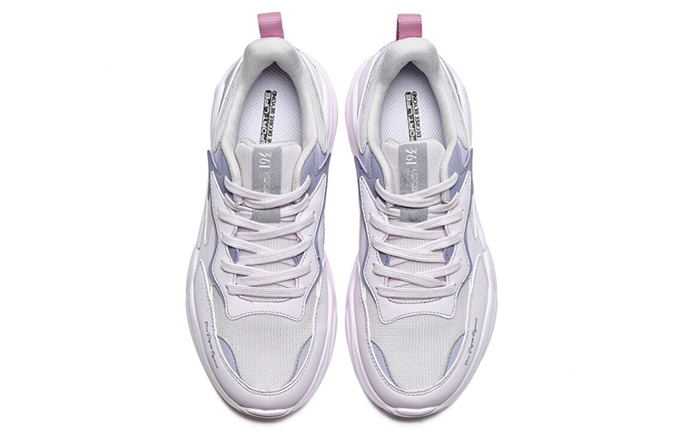 Order 361° NFO科技潮流低帮老爹鞋 灰紫色 682036799-2