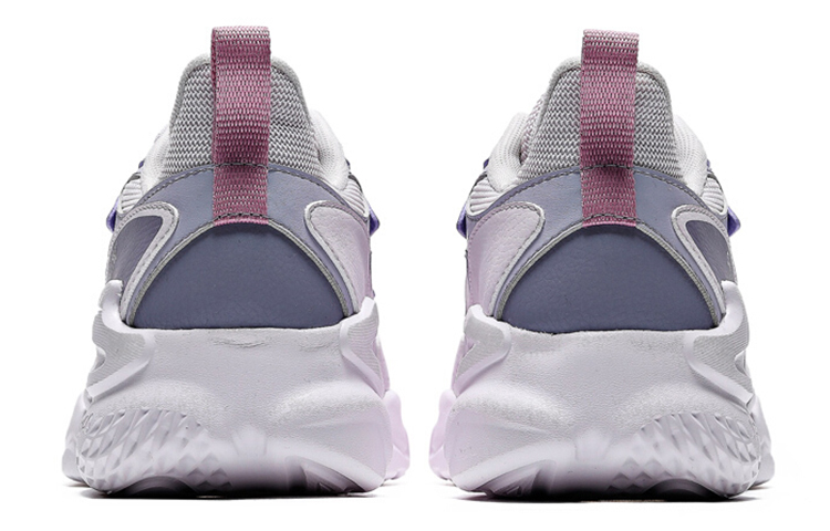 Lookbook 361° NFO科技潮流低帮老爹鞋 灰紫色 682036799-2