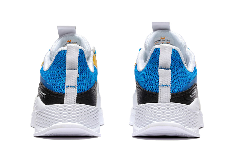 Lookbook 361° NFO 防滑透氣 低幫 休閒跑步鞋 男款 白藍