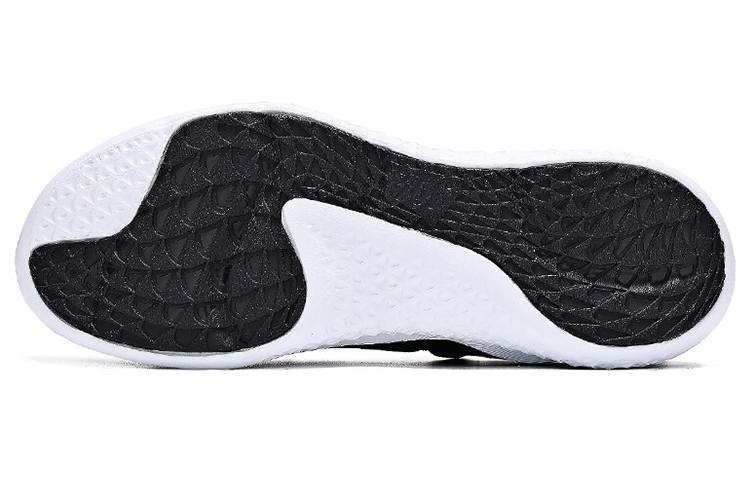 Shop 361° NFO科技 MONO紗透氣跑步鞋 黑白