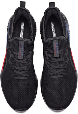 361° NFO Technology Mono Yarn Breathable Trainer 'Black Red' 572014411-7 Order 361° NFO Technology Mono Yarn Breathable Trainer 'Black Red' 572014411-7