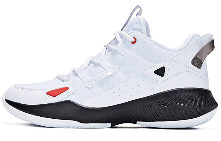 361° Outdoor Basketball Shoes 'White Black' 671941101-2