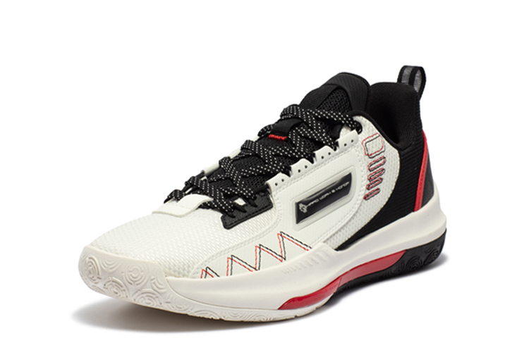 Order 361° 球隊 DVD 達能舒適 減震防滑耐磨 低筒 籃球鞋 男款 白紅