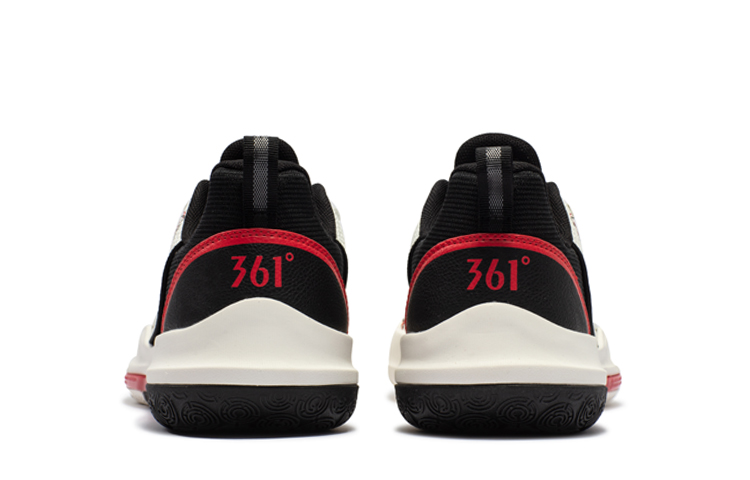 Shop 361° 球隊 DVD 達能舒適 減震防滑耐磨 低筒 籃球鞋 男款 白紅