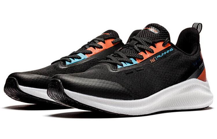 Order 361° Q-Bounce Tech Low 'Hitam Merah' 672022215-5